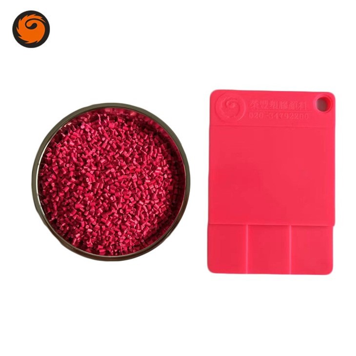 peach red color masterbatch