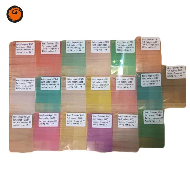 transparent PP color masterbatch