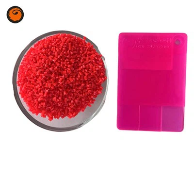 Fluorescent Neon Color Masterbatch Bright Color For PE PP ABS TPU PVC PET PLA PS PA